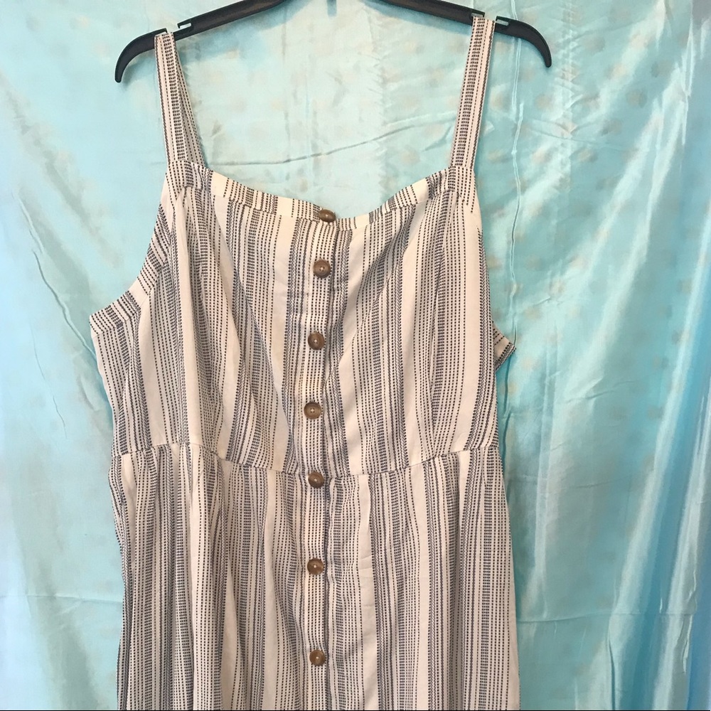 LOFT striped dress